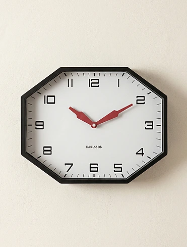 Настенные часы Modern Factory Octagon, 32х26 см