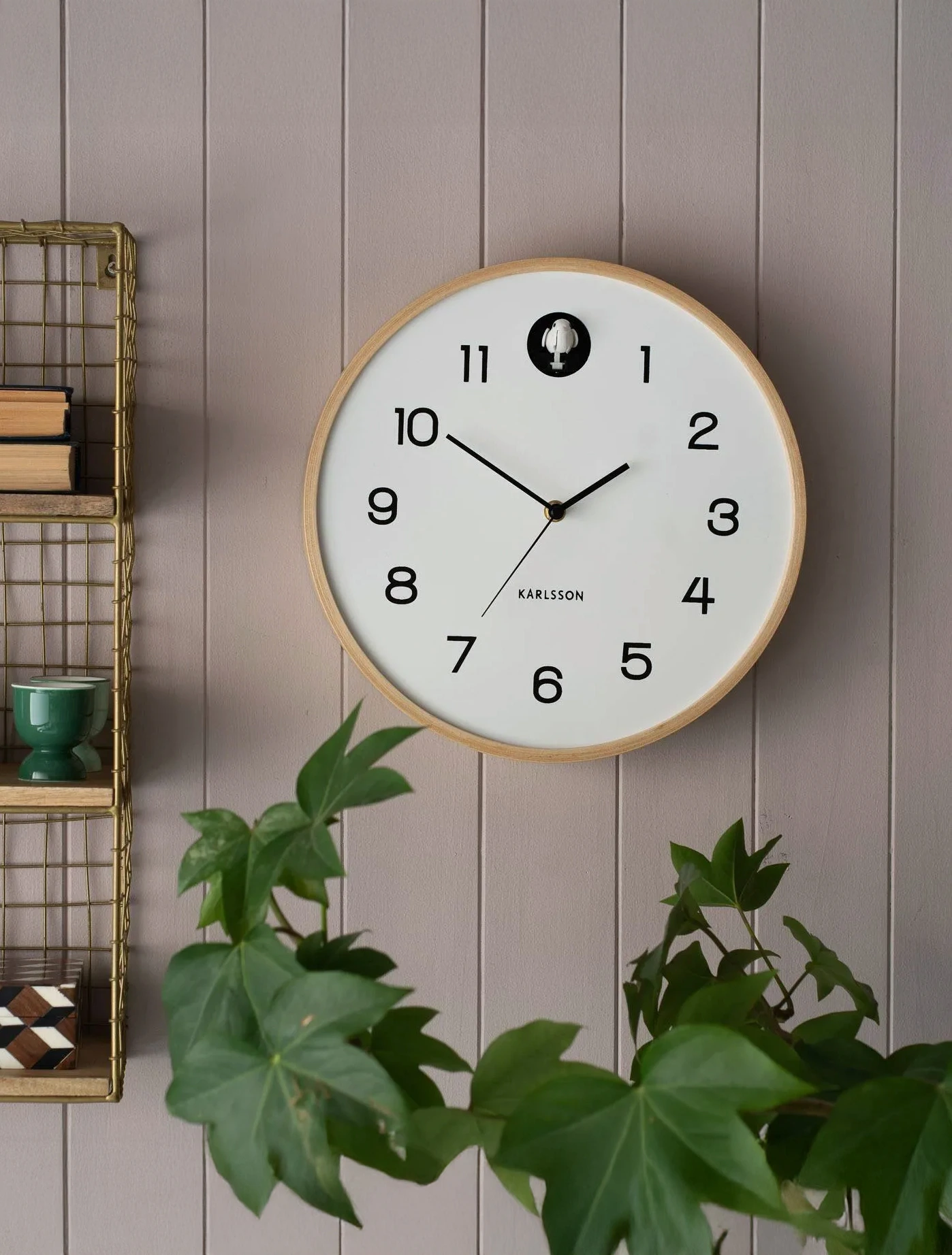 Настенные часы с кукушкой Natural Cuckoo, 31,5 см