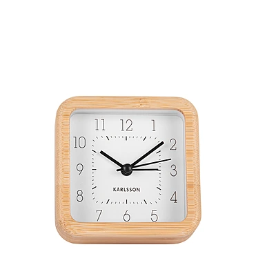 Настольные часы-будильник Neat, 9х9 см