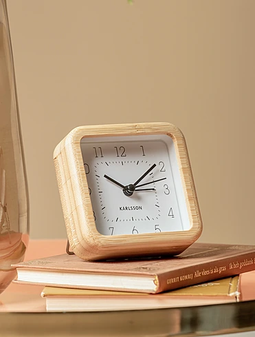 Настольные часы-будильник Neat, 9х9 см