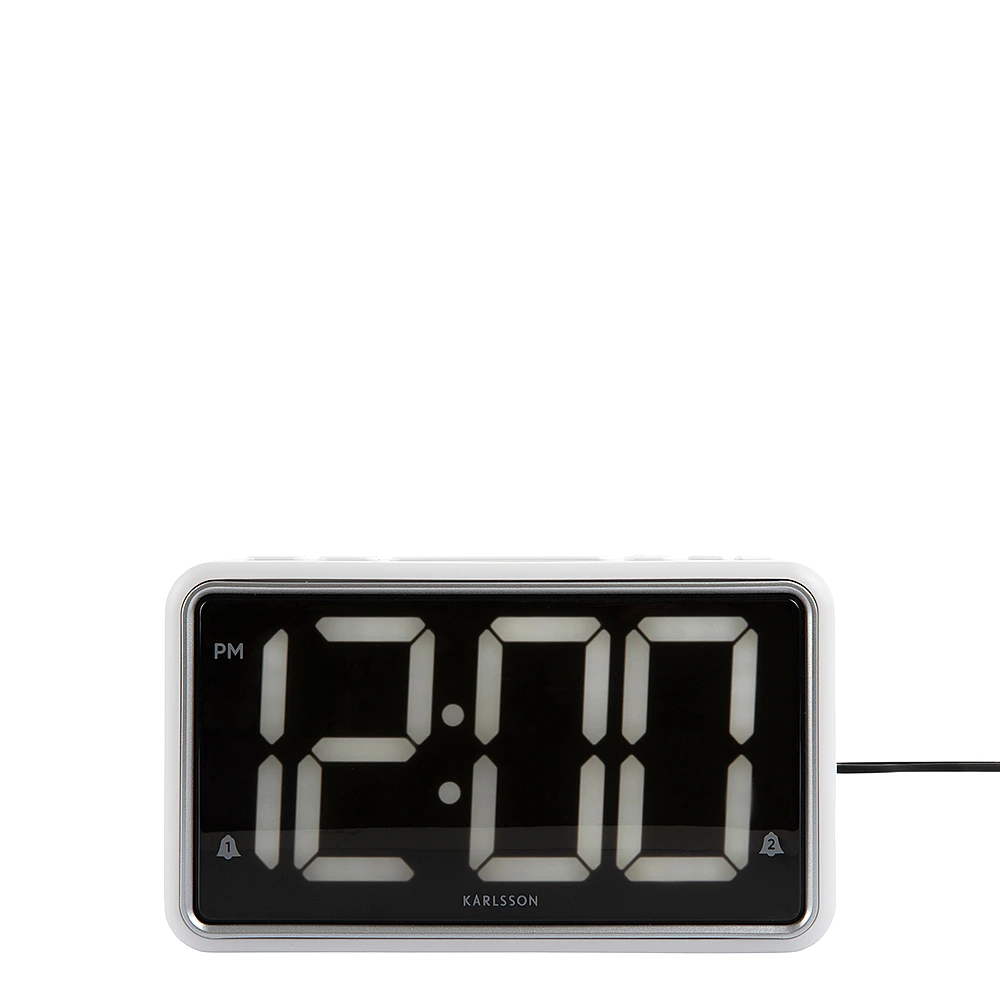 Настольные часы-будильник New Retro, 16,5х9 см от Karlsson