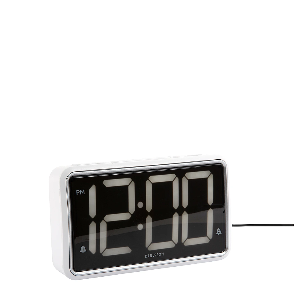Настольные часы-будильник New Retro, 16,5х9 см от Karlsson