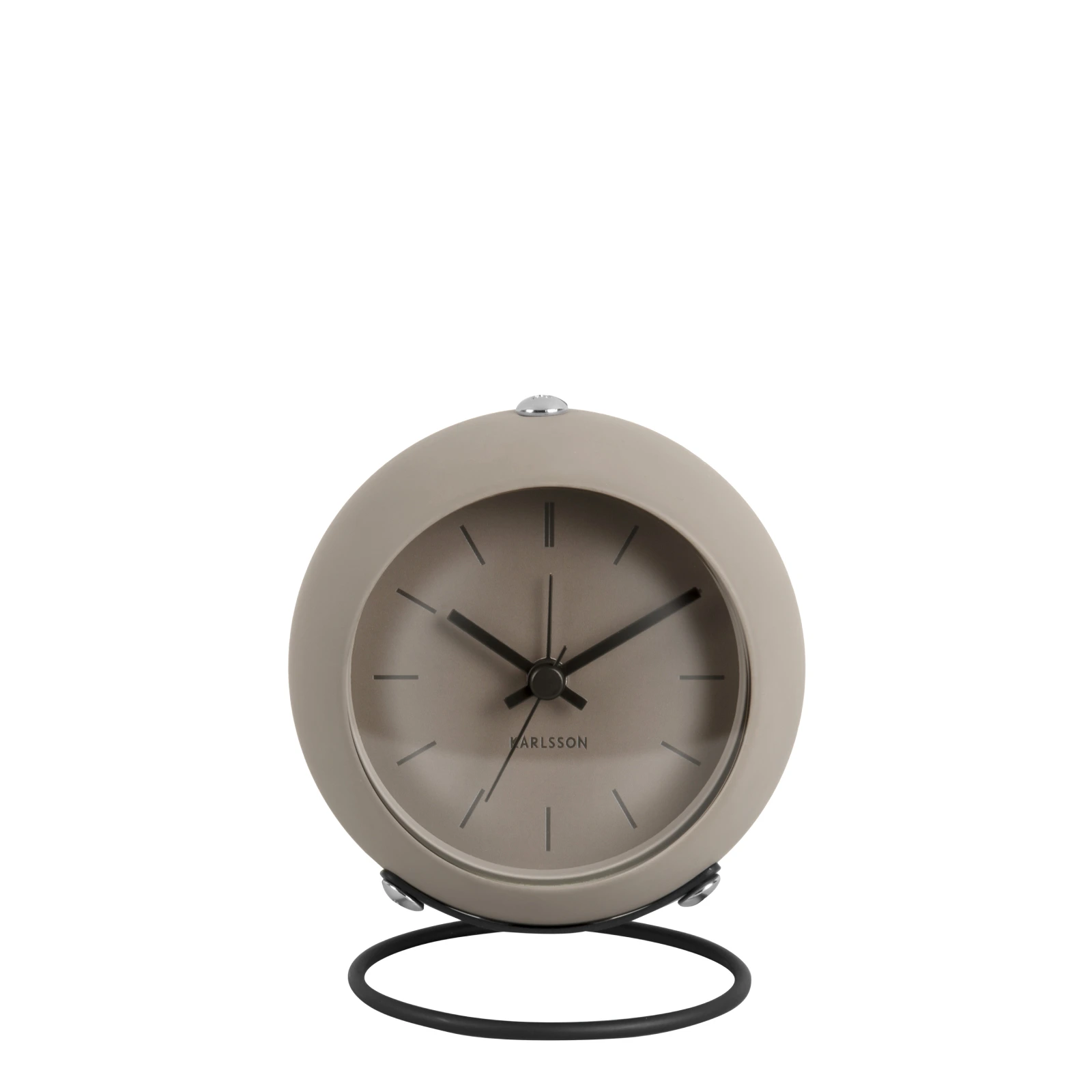 Настольные часы-будильник Time Nirvana Globe, 9,5х10 см