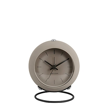 Настольные часы-будильник Time Nirvana Globe, 9,5х10 см