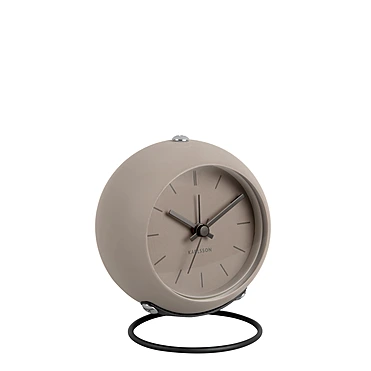 Настольные часы-будильник Time Nirvana Globe, 9,5х10 см