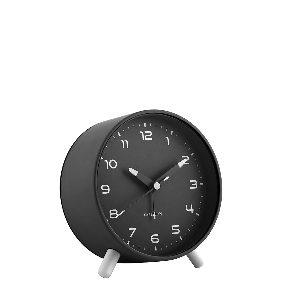Настольные часы-будильник Orgullo, 11х12 см от Karlsson