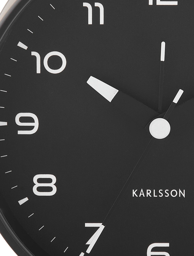 Настольные часы-будильник Orgullo, 11х12 см от Karlsson