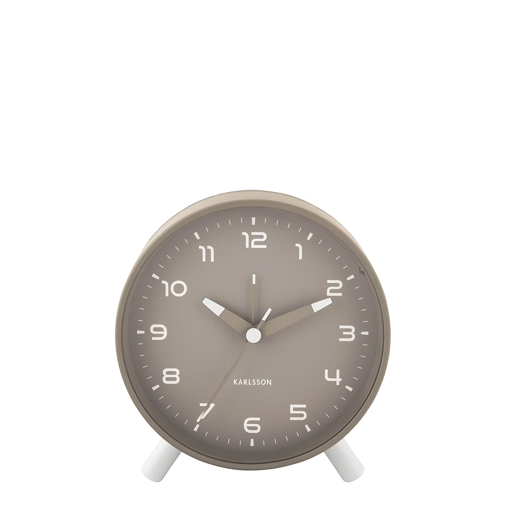 Настольные часы-будильник Orgullo, 11х12 см от Karlsson