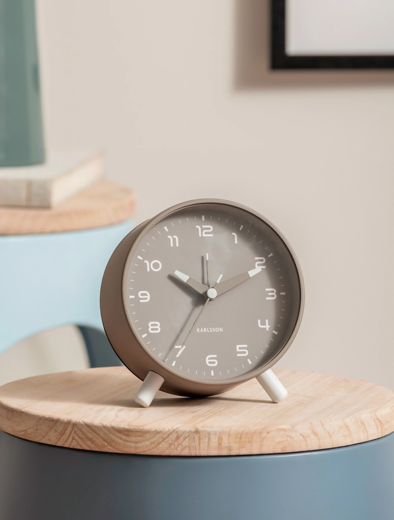 Настольные часы-будильник Orgullo, 11х12 см