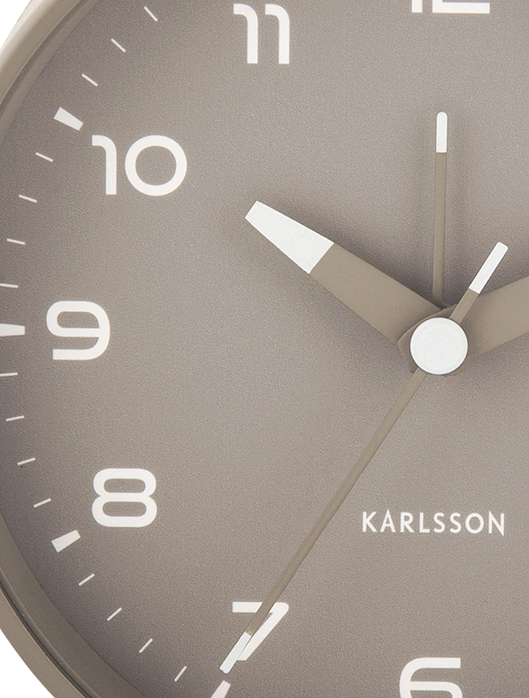 Настольные часы-будильник Orgullo, 11х12 см от Karlsson