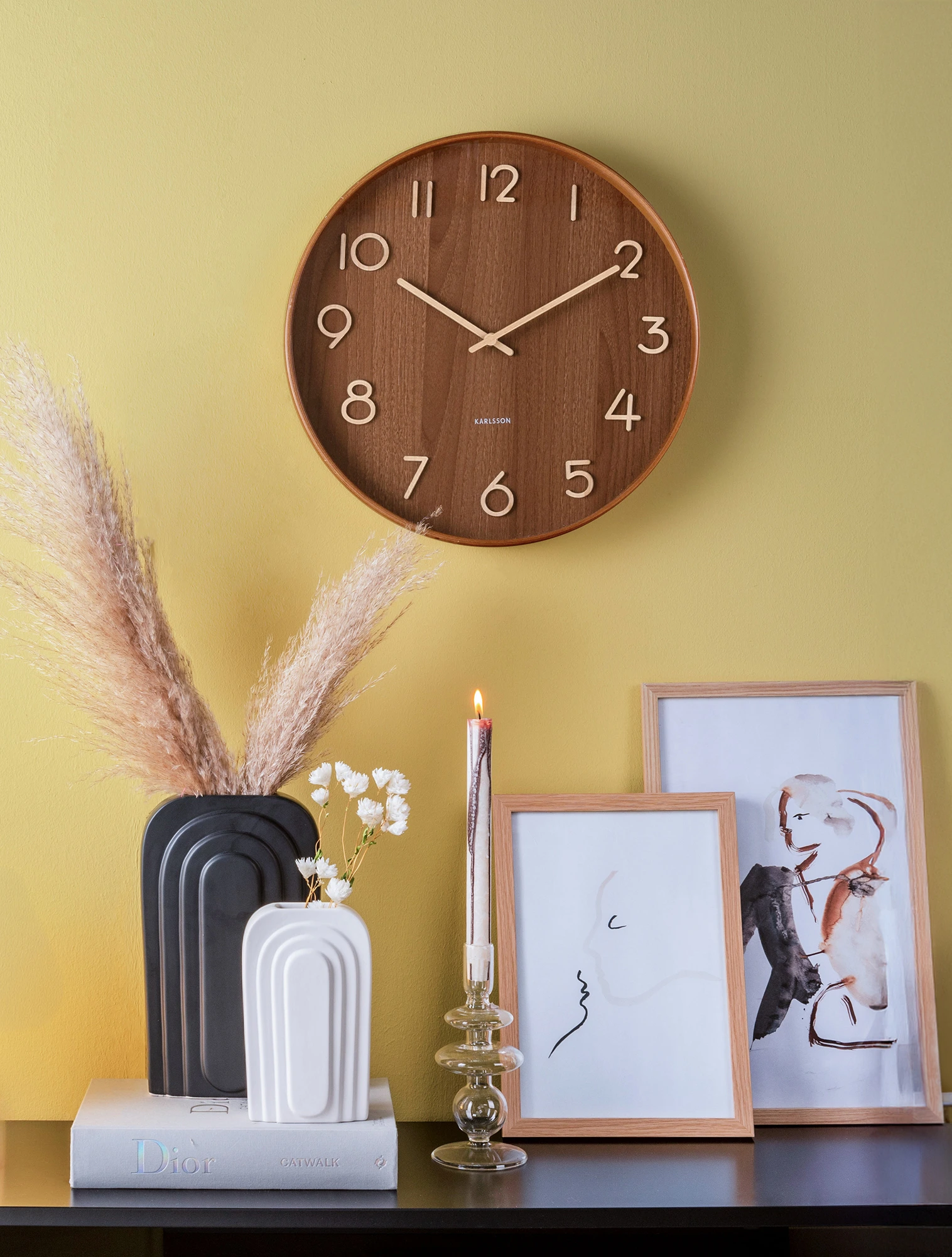 Настенные часы Pure, 40 см