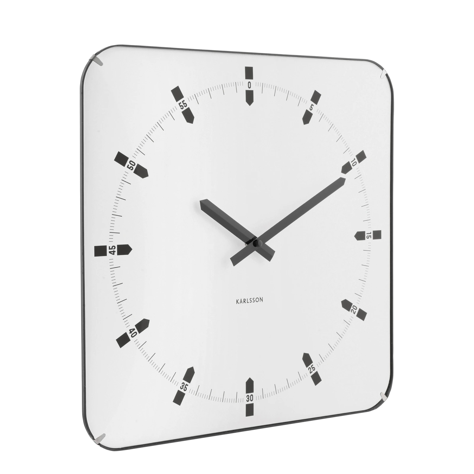 Настенные часы Sucinto Dome Square, 35х35 см