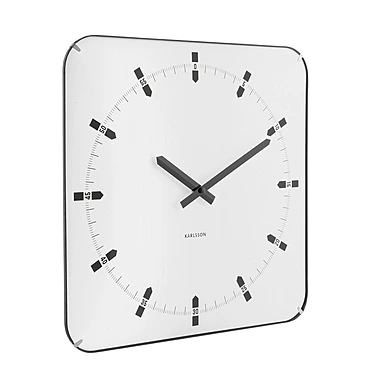 Настенные часы Sucinto Dome Square, 35х35 см