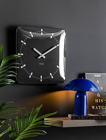 Настенные часы Sucinto Dome Square, 35х35 см