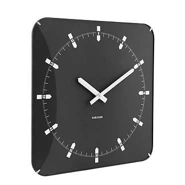 Настенные часы Sucinto Dome Square, 35х35 см