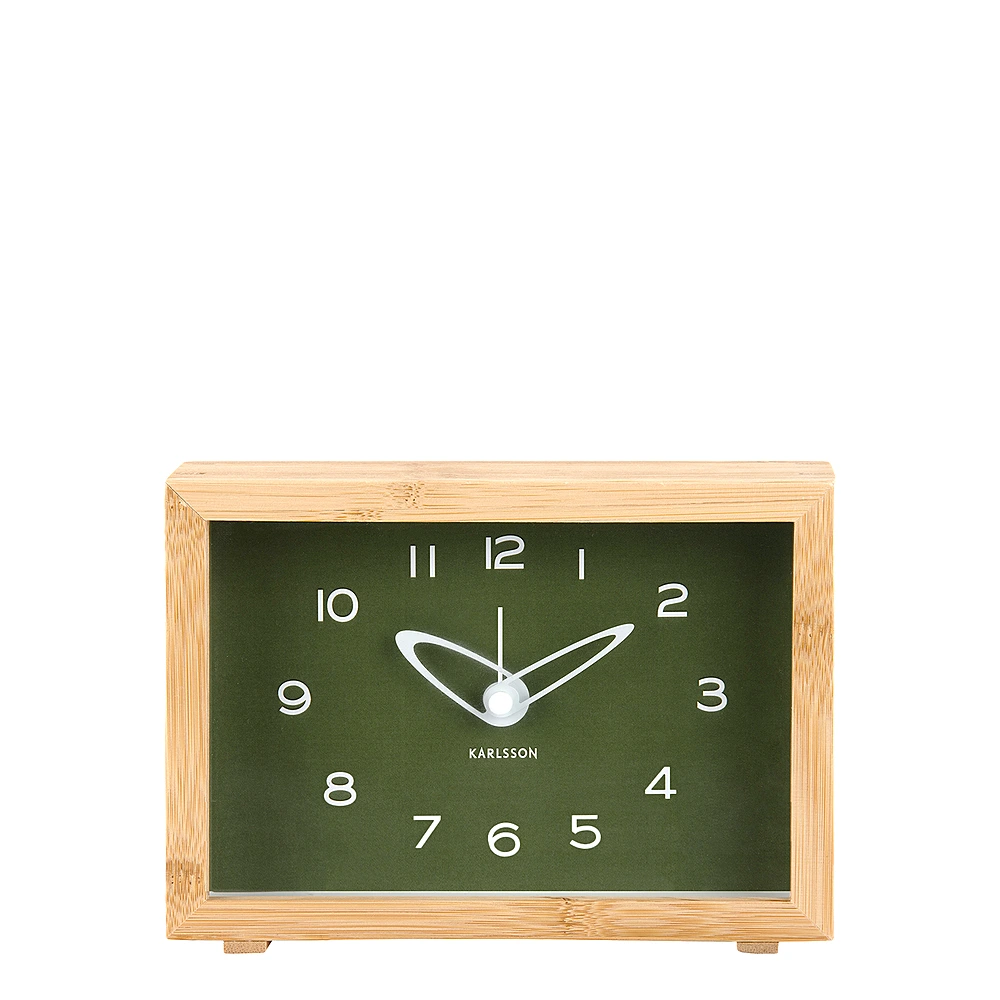 Настольные часы-будильник Tipico, 19х14 см от Karlsson