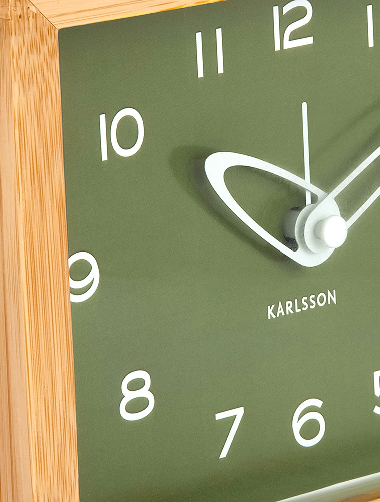 Настольные часы-будильник Tipico, 19х14 см от Karlsson