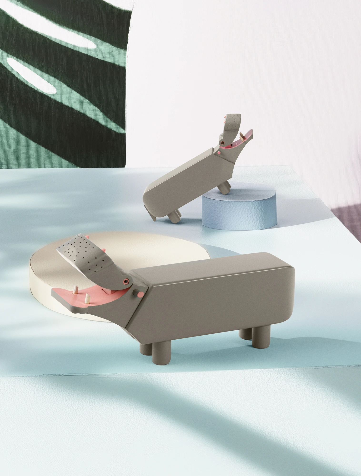 Декоративная фигурка Hippo, 21,5x9 см