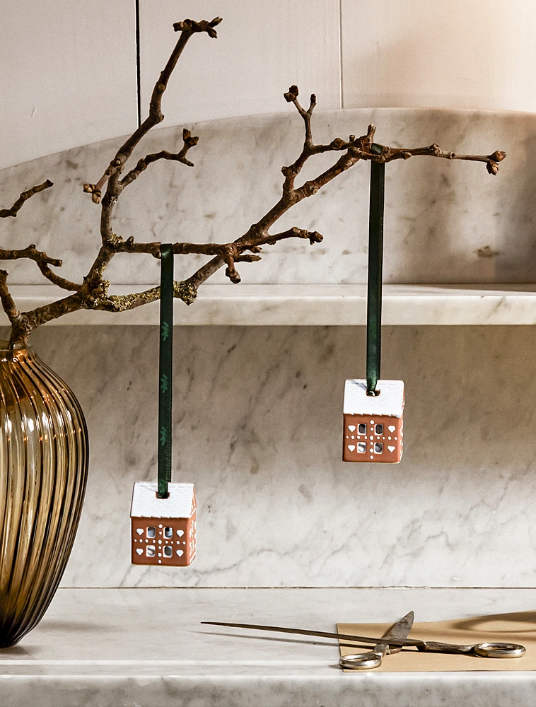 Набор из 2 ёлочных игрушек Christmas Tales, 5 см от Kähler