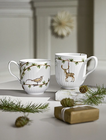 Набор из 2 кружек Hammershoi Christmas, 330 мл