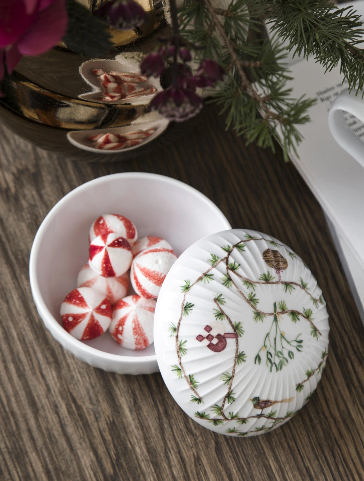 Декоративная ёмкость Hammershoi Christmas, 12x8,5 см