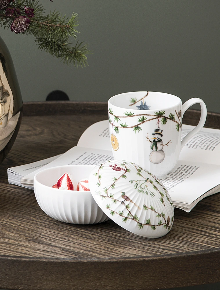 Декоративная ёмкость Hammershoi Christmas, 12x8,5 см от Kähler