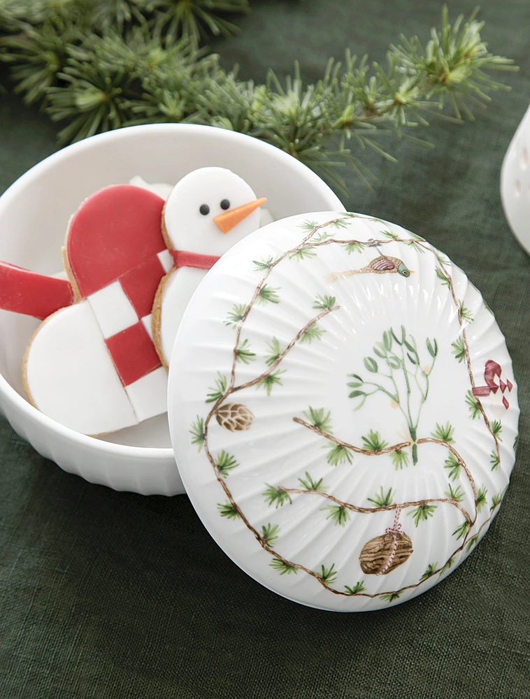 Декоративная ёмкость Hammershoi Christmas, 12x8,5 см от Kähler