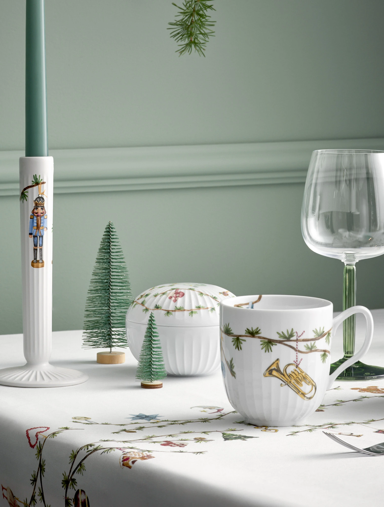 Декоративная ёмкость Hammershoi Christmas, 12x8,5 см