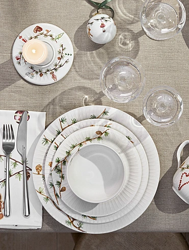 Закусочная тарелка Hammershoi Christmas, 22 см