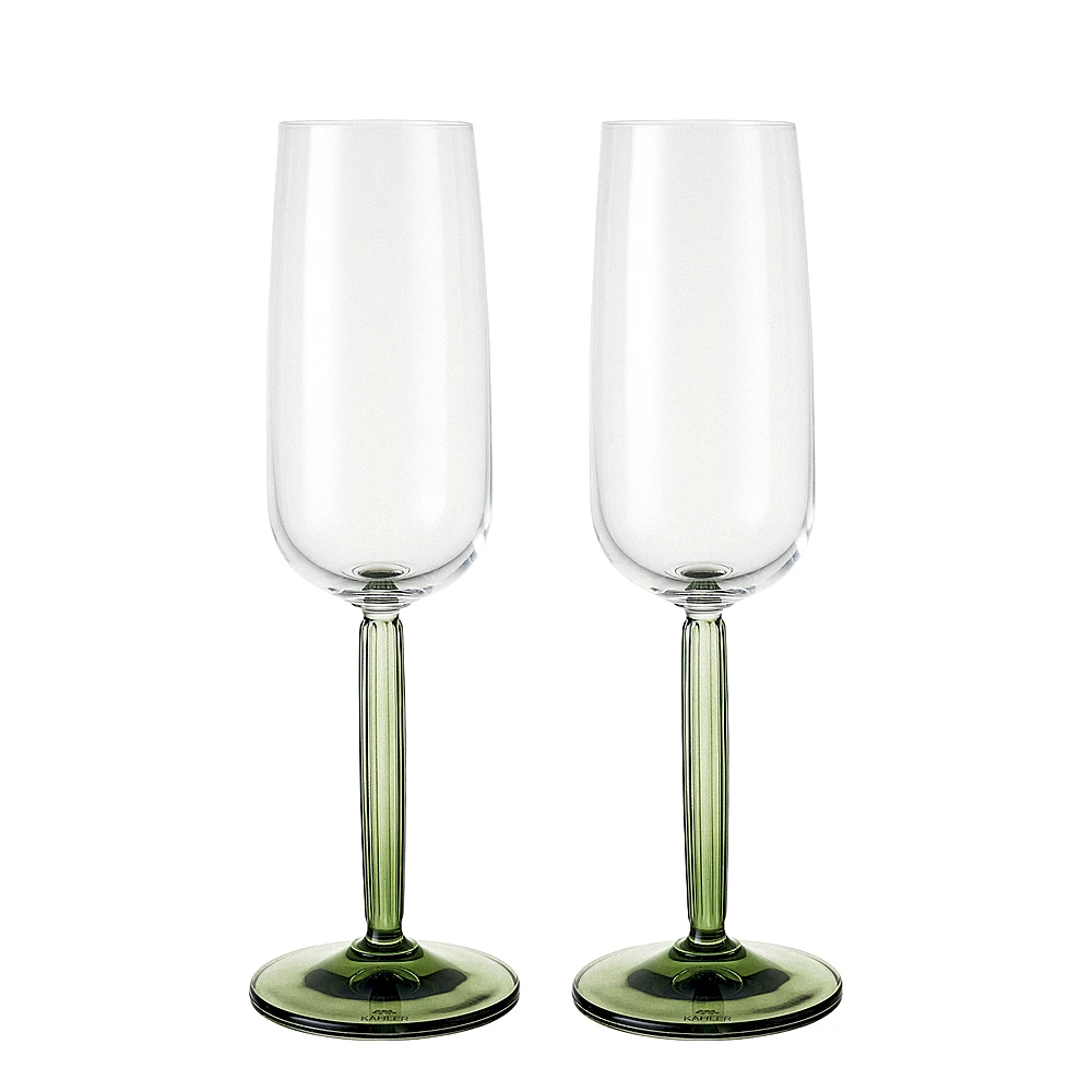 Набор из 2 бокалов для шампанского Hammershoi Glass, 240 мл от Kähler