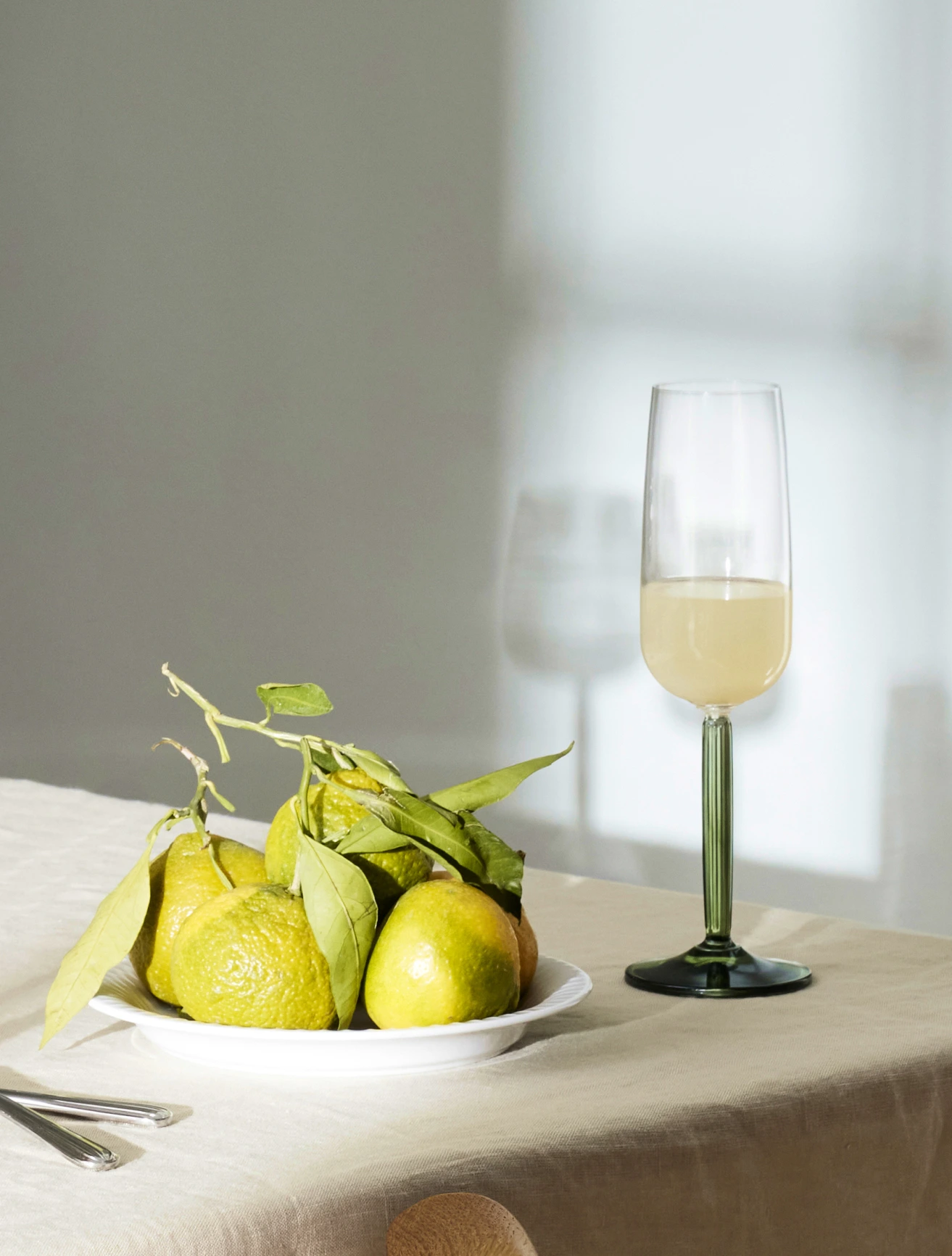 Набор из 2 бокалов для шампанского Hammershoi Glass, 240 мл