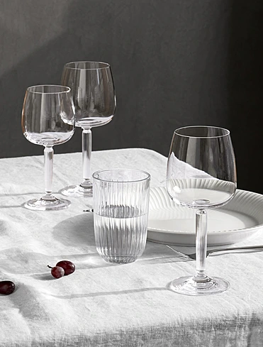 Набор из 4 стаканов для воды Hammershoi Glass, 370 мл