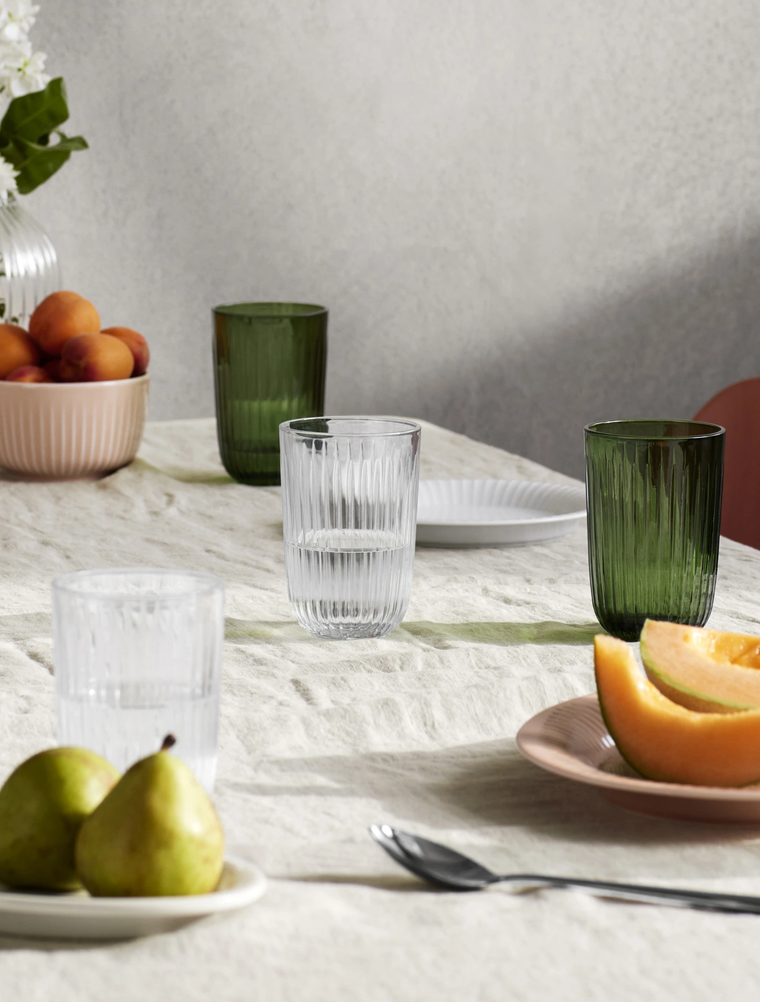 Набор из 4 стаканов для воды Hammershoi Glass, 370 мл