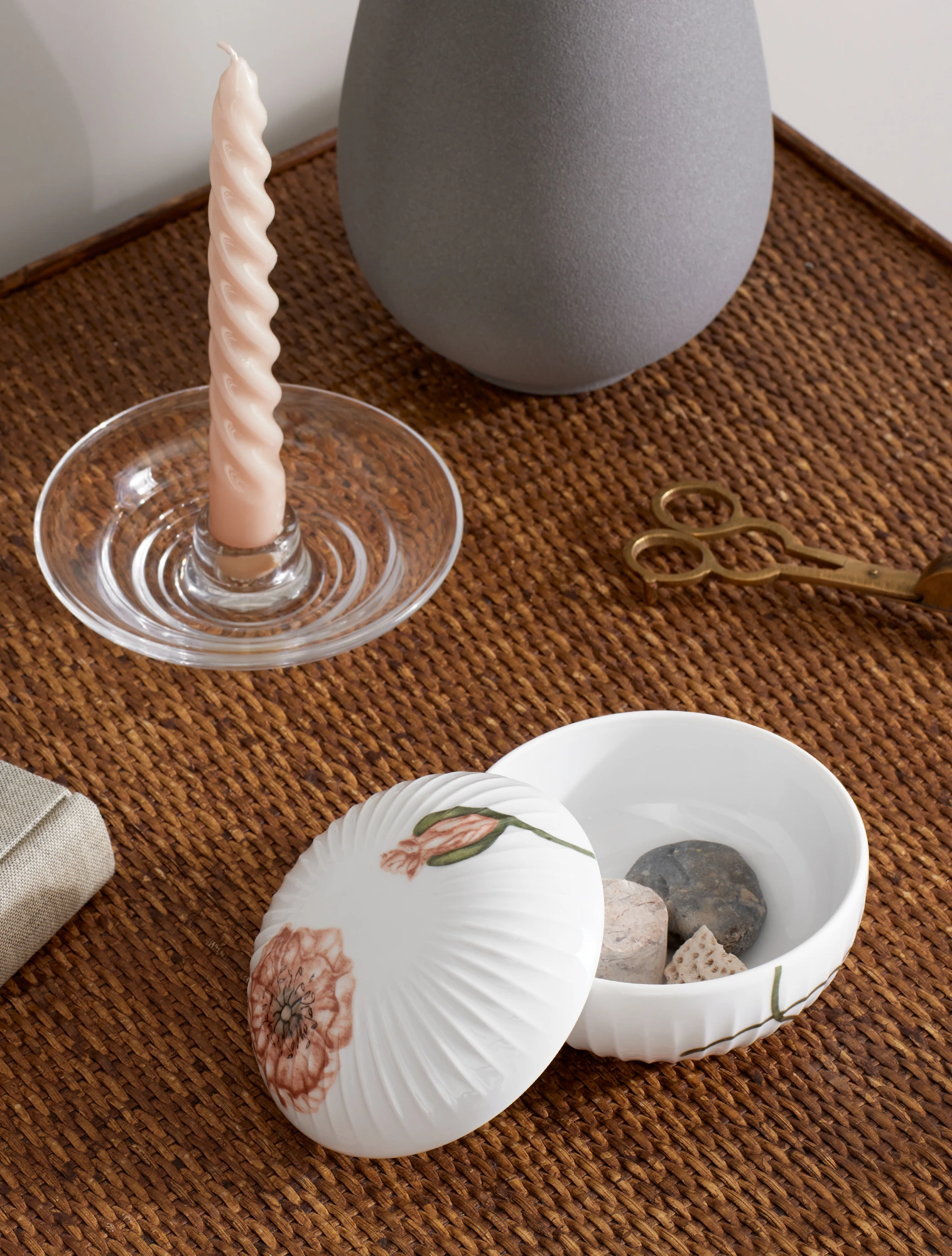 Декоративная ёмкость Hammershoi Poppy, 12x8,5 см