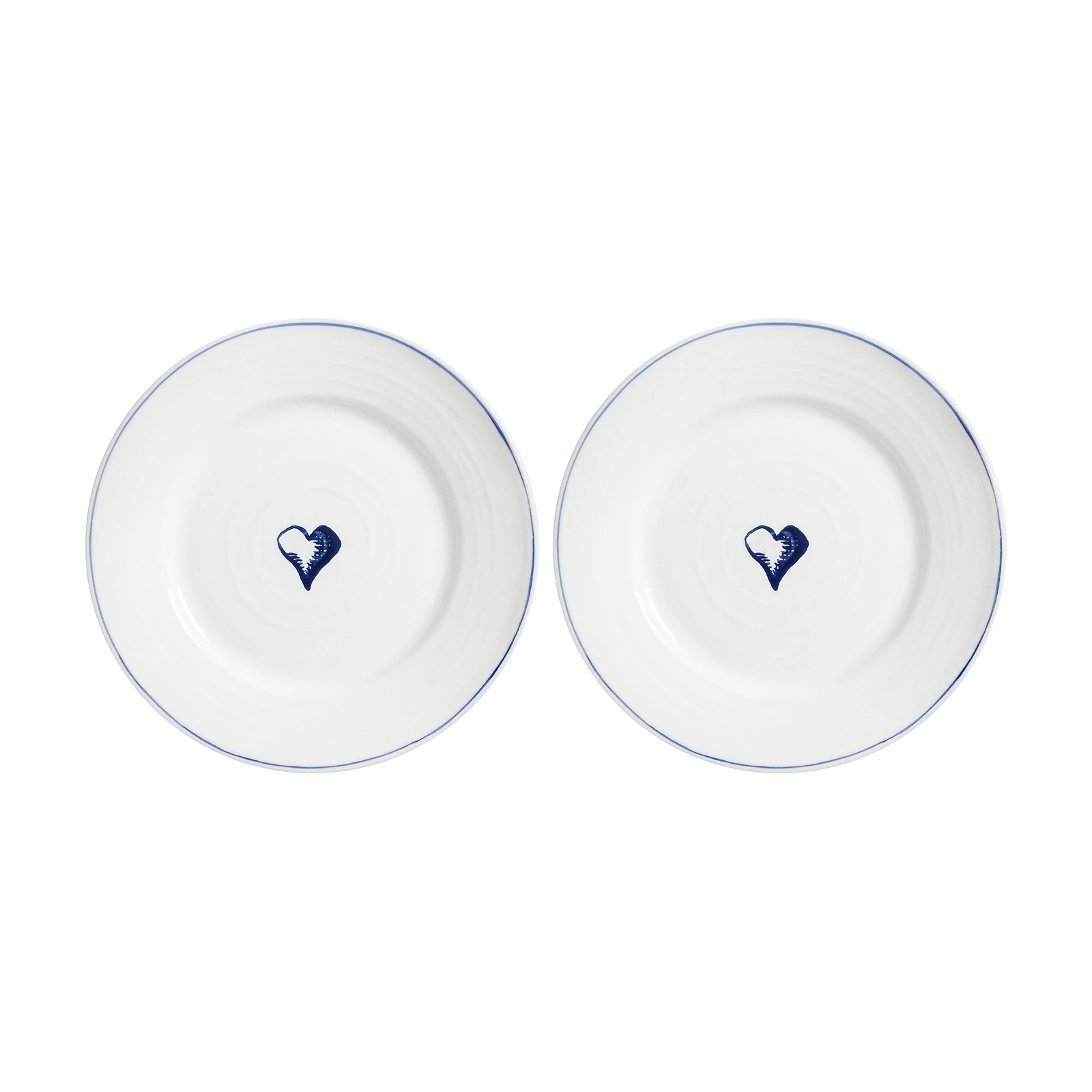 Набор из 2 закусочных тарелок Anouk, 21 см