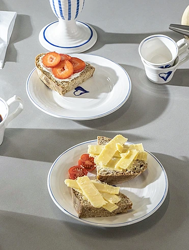 Набор из 2 закусочных тарелок Anouk, 21 см