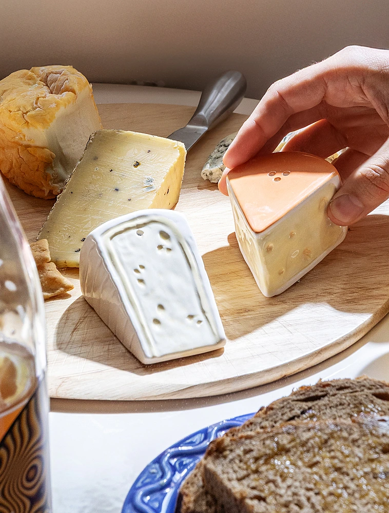Набор из солонки и перечницы Cheese от &Klevering