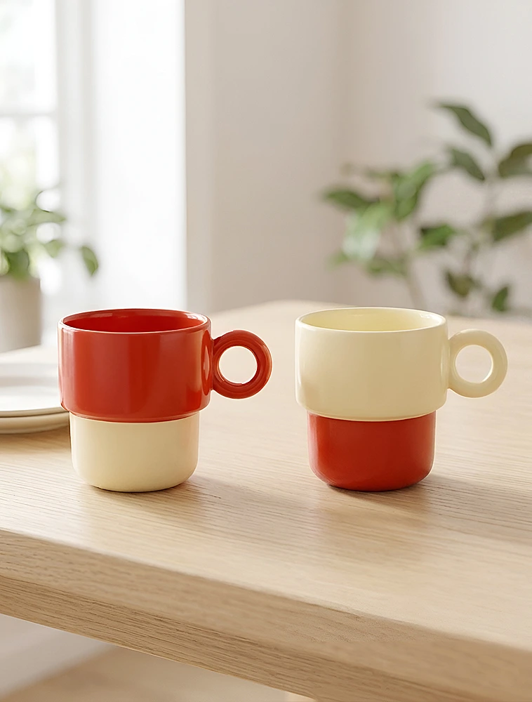 Набор из 2 кружек Chiquito, 200 мл от &Klevering