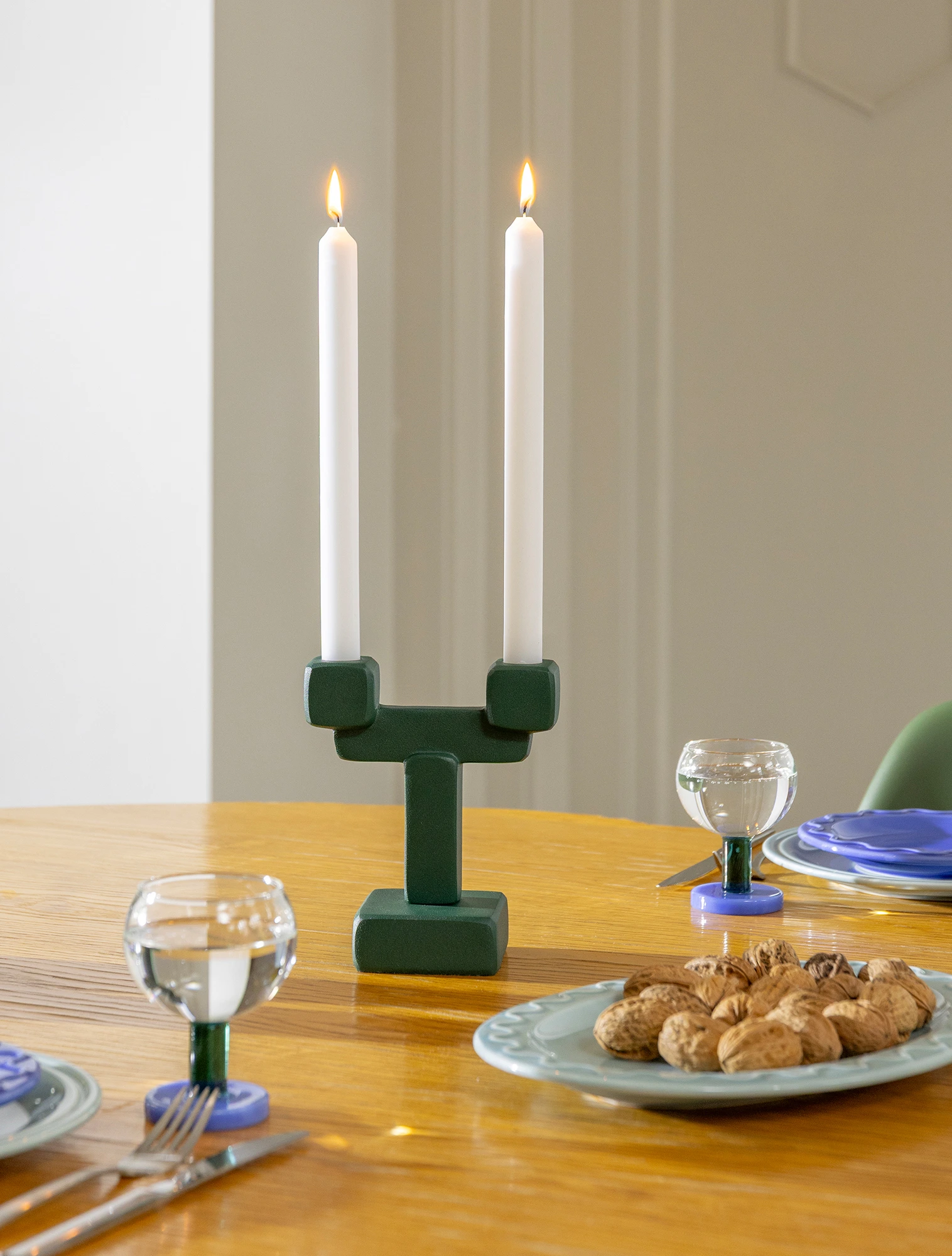 Подсвечник Chunk, 18 см