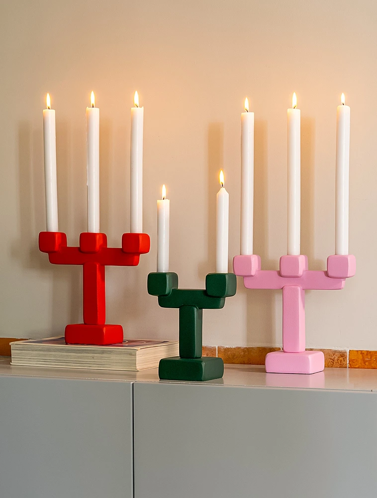 Подсвечник Chunk, 18 см от &Klevering