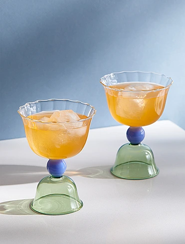 Набор из 2 бокалов для воды Tulip, 200 мл