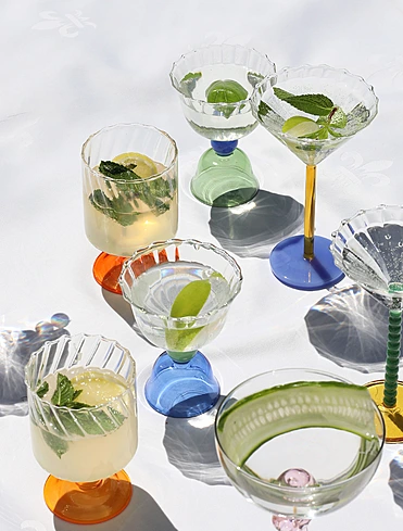 Набор из 2 бокалов для воды Tulip, 200 мл