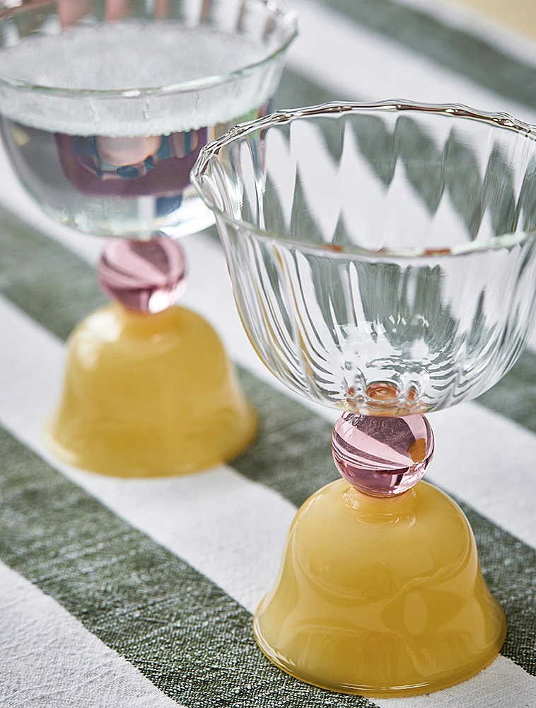 Набор из 2 бокалов для воды Tulip, 200 мл от &Klevering