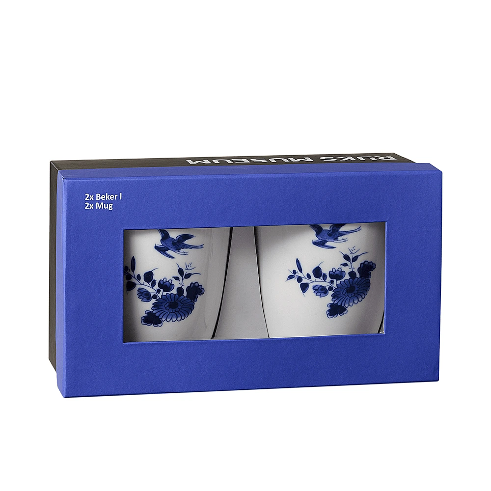 Набор из 2 кружек Delftware, 300 мл от &Klevering