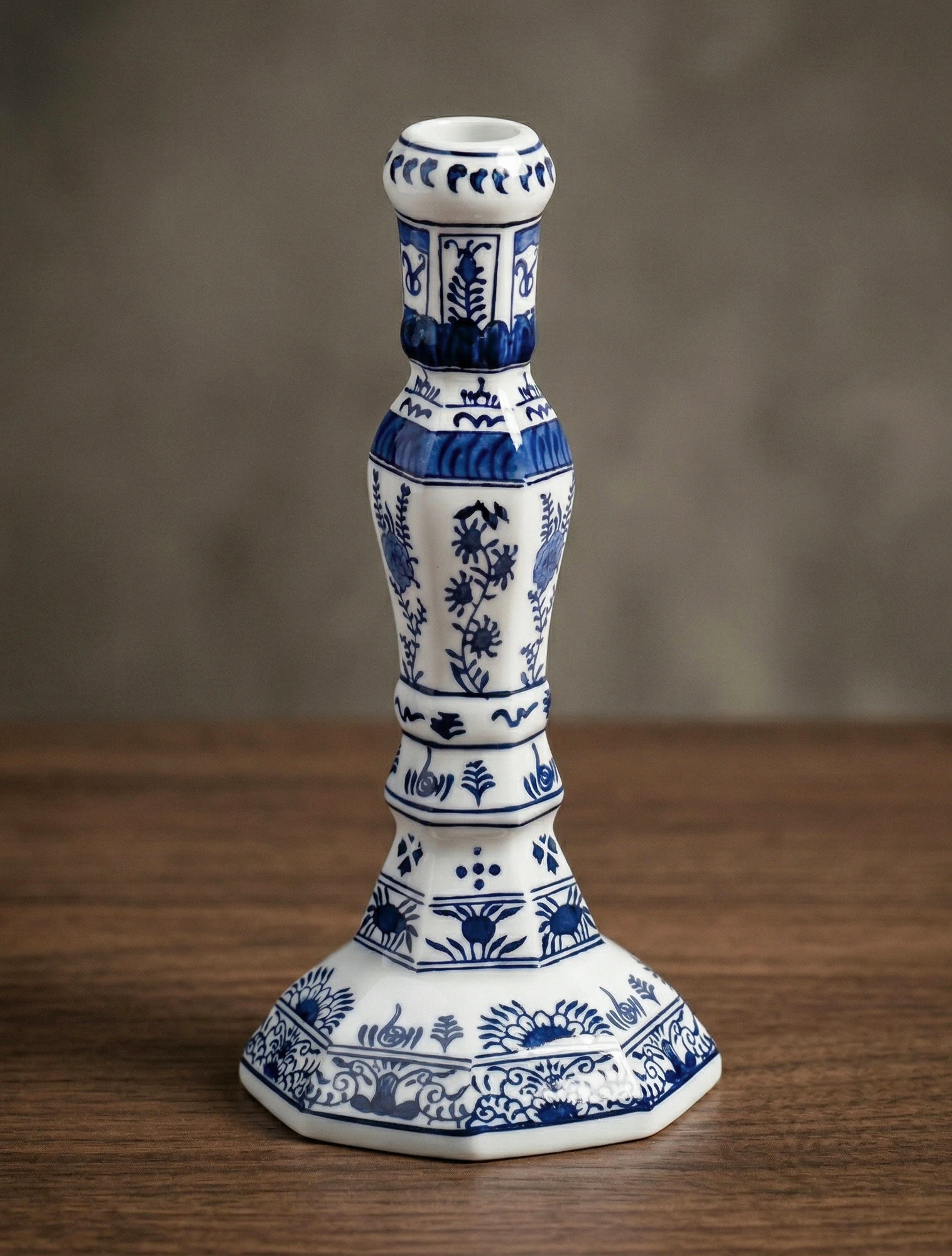 Подсвечник Delftware, 23 см