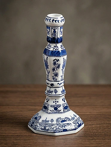 Подсвечник Delftware, 23 см
