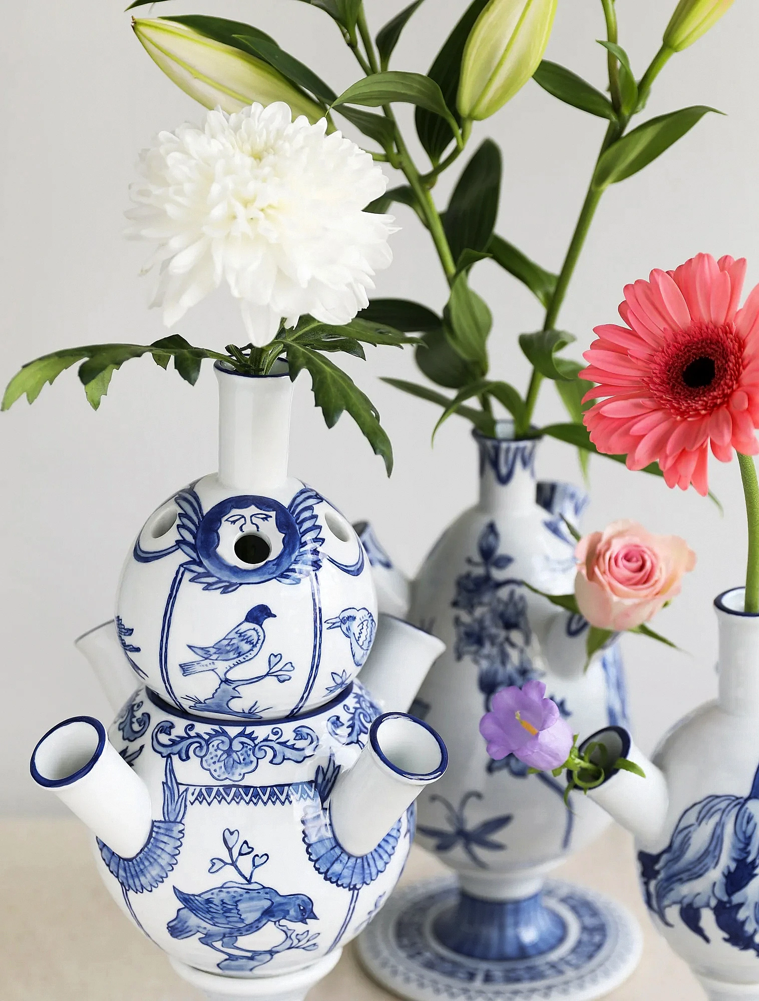 Ваза Delftware, 40,5 см