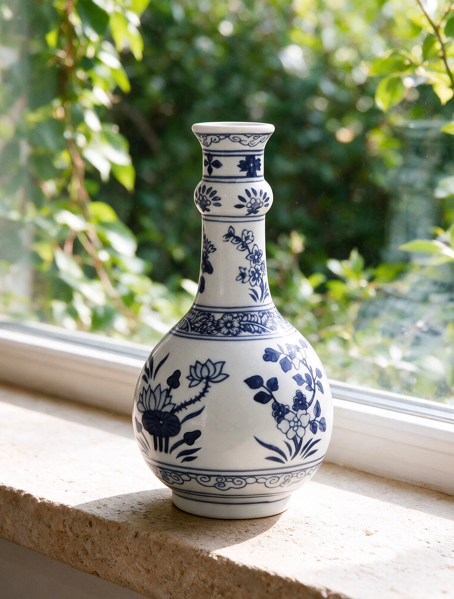 Ваза Delftware, 19 см