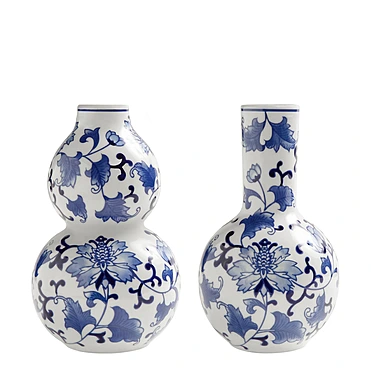 Набор из 2 ваз Delftware, 20 см