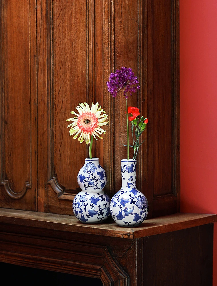 Набор из 2 ваз Delftware, 20 см от &Klevering